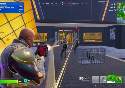 Learn how to get John Wick's dog as your sidekick (Image via Epic Games || YouTube/@Bodil40)