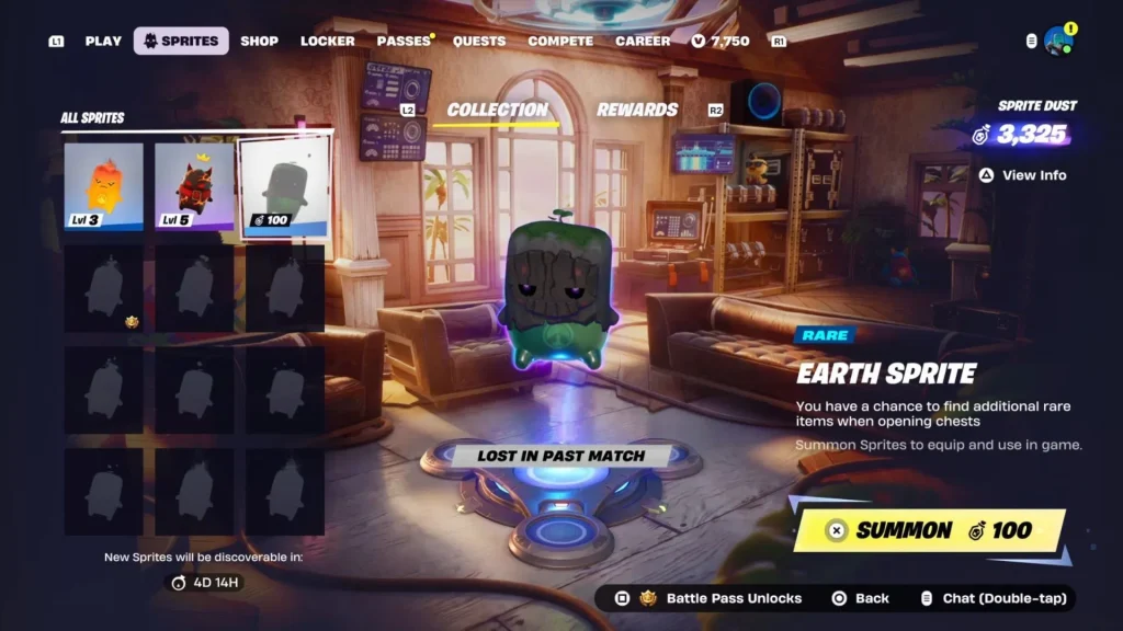 Earth Sprite in FN C7S3 (Image via Epic Games || YouTube/@TaborHill)