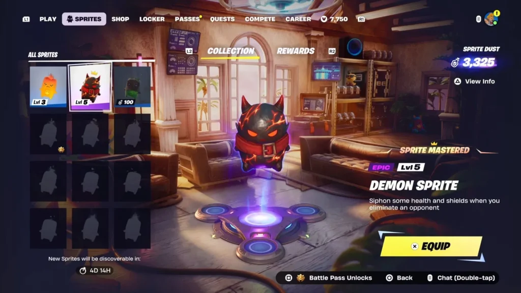 Demon Sprite in FN C7S3 (Image via Epic Games || YouTube/@TaborHill)