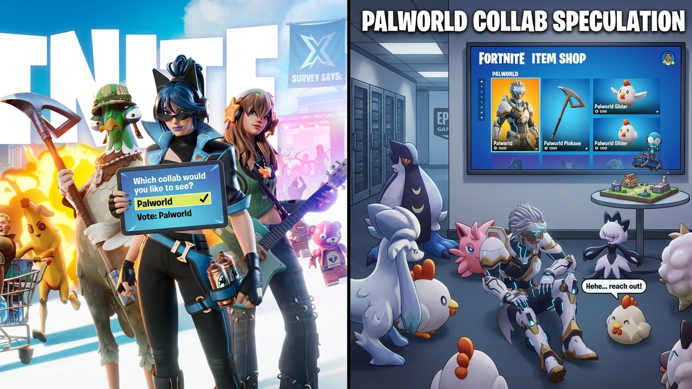Fortnite x Palworld Rumors Point to a Possible Upcoming Collaboration
