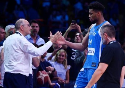 Giannis Antetokounmpo may miss the game against Ukraine due to an exorbitant insurance fee.