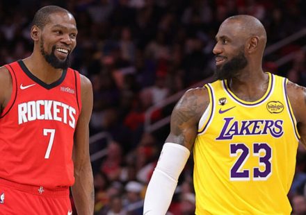 Kevin Durant named two favorites to sign LeBron