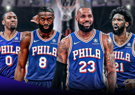The Sixers will receive the maximum number of national TV games after LeBron's arrival.