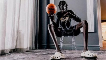 The NBA may see the tallest basketball player of the modern era. He is noticeably taller than Wembanyama.