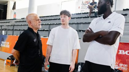 Max Shulga is hosting a camp for children at the invitation of a former teammate from Boston.