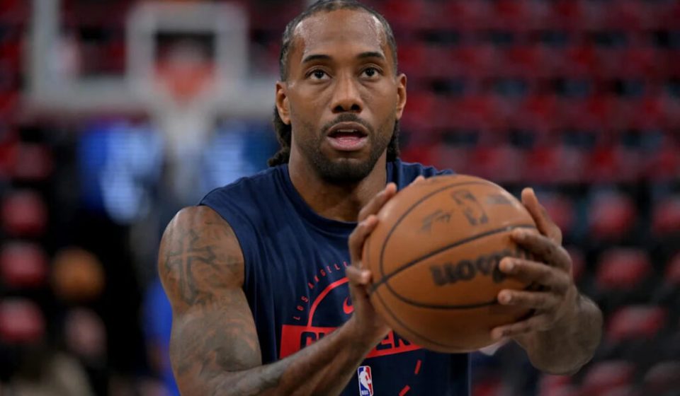 Kawhi Leonard has chosen an unexpected club to prepare for the new NBA season.