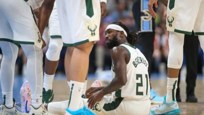 Patrick Beverley's transfer to the French club is delayed due to visa issues.