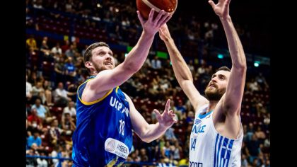 The Ukrainian national team ranks tenth in the updated FIBA Power Rankings.