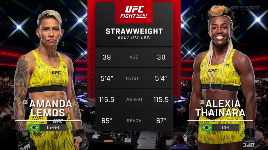 UFC Fight Night 284 screenshot