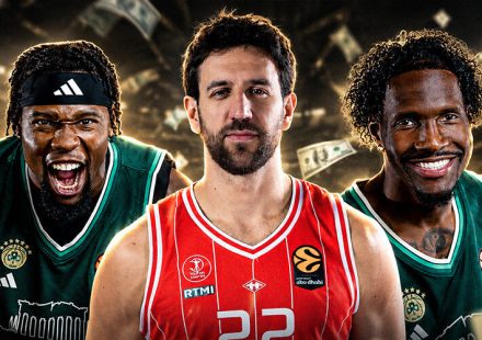 Top 10 highest-paid EuroLeague players revealed. Half of the list are Panathinaikos basketball players.