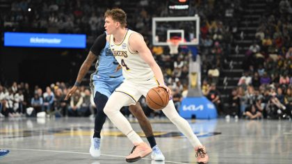 The Lakers selected one player for a trade before the start of the NBA season.