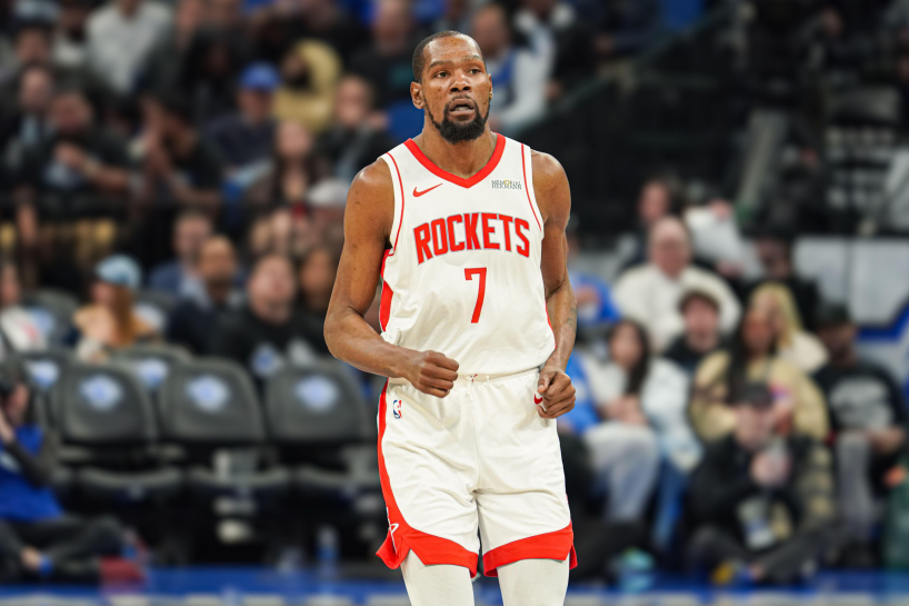 Kevin Durant strongly reacted to Houston's plan to limit his playing time