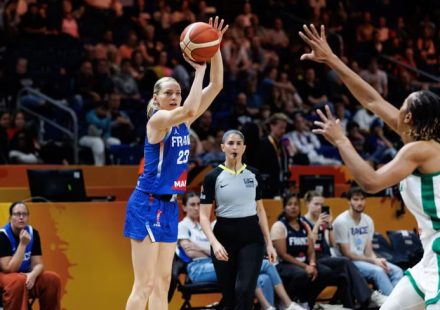 A new all-time record for three-pointers was set at the Women's World Championship, and the playoff matchups have been determined.