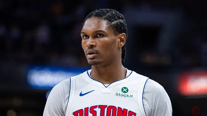 Detroit gave a $155 million contract to a forward who made 38 three-pointers in 3 seasons.