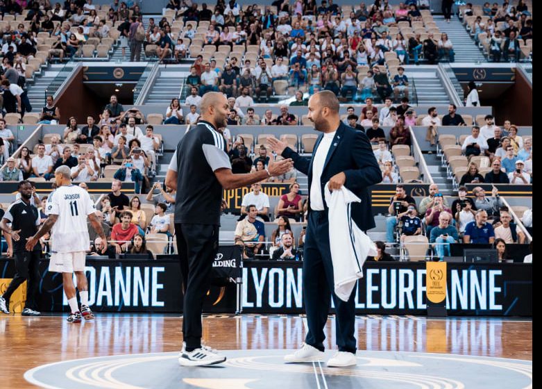 Tony Parker commented on his official coaching debut. He lost to his own brother.