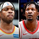 Atlanta and Charlotte made a trade of forwards known for their excellent long-range shooting.
