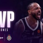 Partizan defender – MVP of the 1st round of the EuroLeague