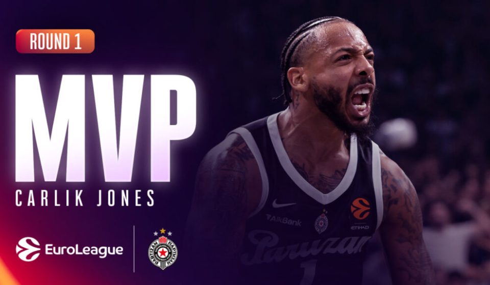 Partizan defender – MVP of the 1st round of the EuroLeague