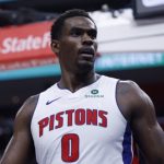 The Detroit president gave his assessment of the saga surrounding the team's star center.