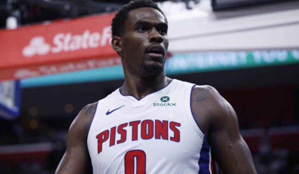 The Detroit president gave his assessment of the saga surrounding the team's star center.