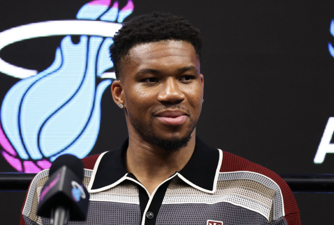 Giannis Antetokounmpo named his main goal for his first year with Miami