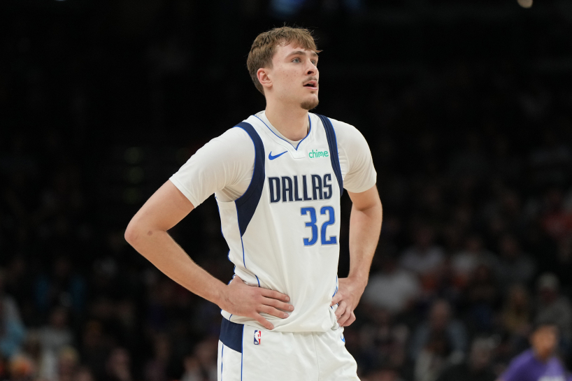 Cooper Flagg reacts to joining forces with another No. 1 NBA draft pick in Dallas