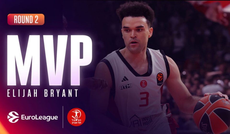 Hapoel defender – MVP of the 2nd round of the EuroLeague