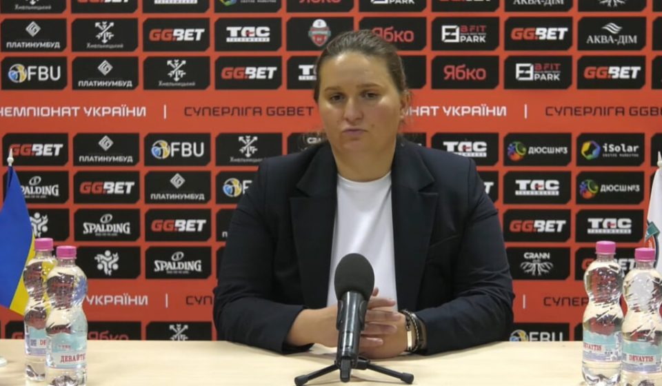 Hanna Shlykova: "Khmelnytskyi's goal is to win, but at least let us play one full round."